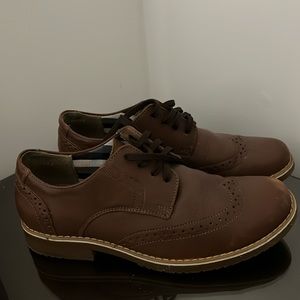 Flexi Boy’s Brown Leather Shoes 👞